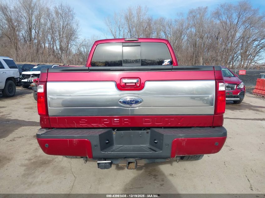 2015 Ford F-250 Lariat VIN: 1FT7W2BTXFEC11833 Lot: 43961438