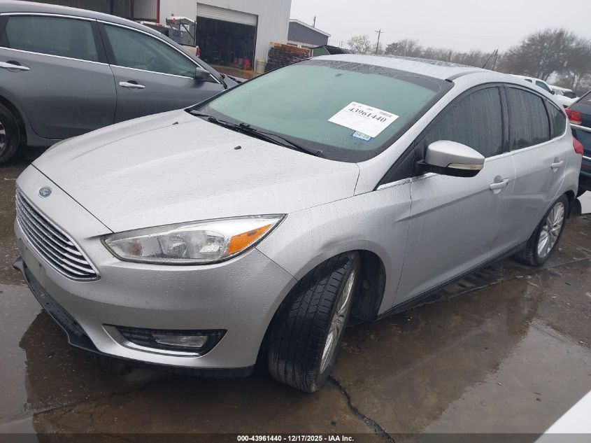 2017 Ford Focus Titanium VIN: 1FADP3N22HL272591 Lot: 43961440