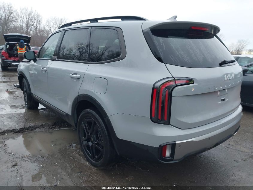 2023 Kia Telluride Ex X-Line VIN: 5XYP3DGC7PG393402 Lot: 43961444
