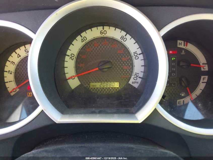 2013 Toyota Tacoma Base V6 VIN: 3TMLU4EN2DM124044 Lot: 43961447