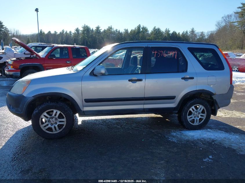 2002 Honda Cr-V Ex VIN: JHLRD78852C069432 Lot: 43961449