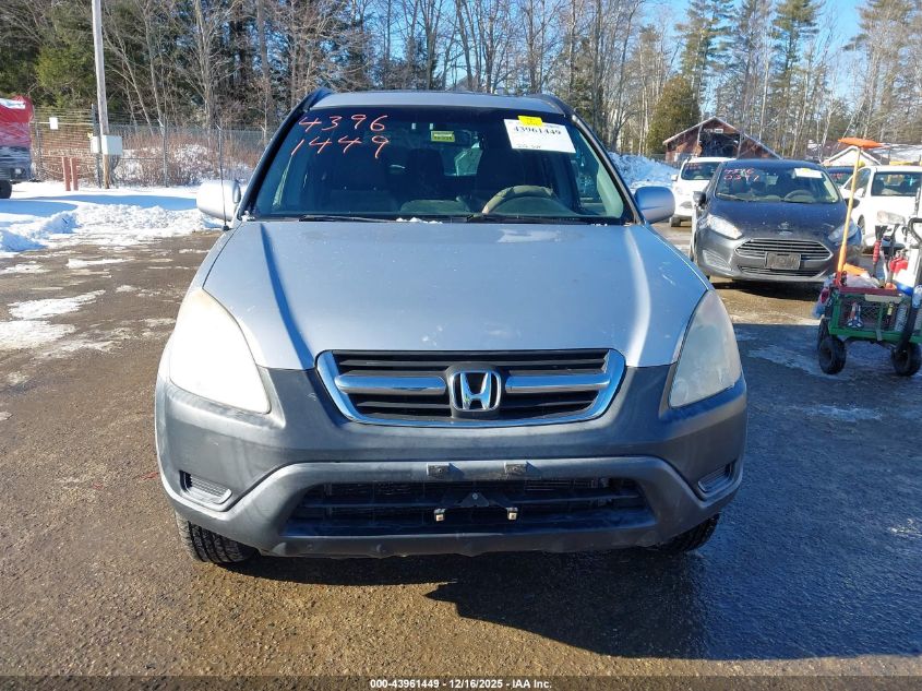 2002 Honda Cr-V Ex VIN: JHLRD78852C069432 Lot: 43961449