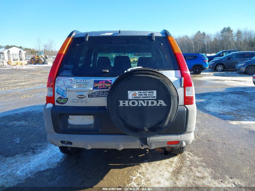 2002 Honda Cr-V Ex VIN: JHLRD78852C069432 Lot: 43961449