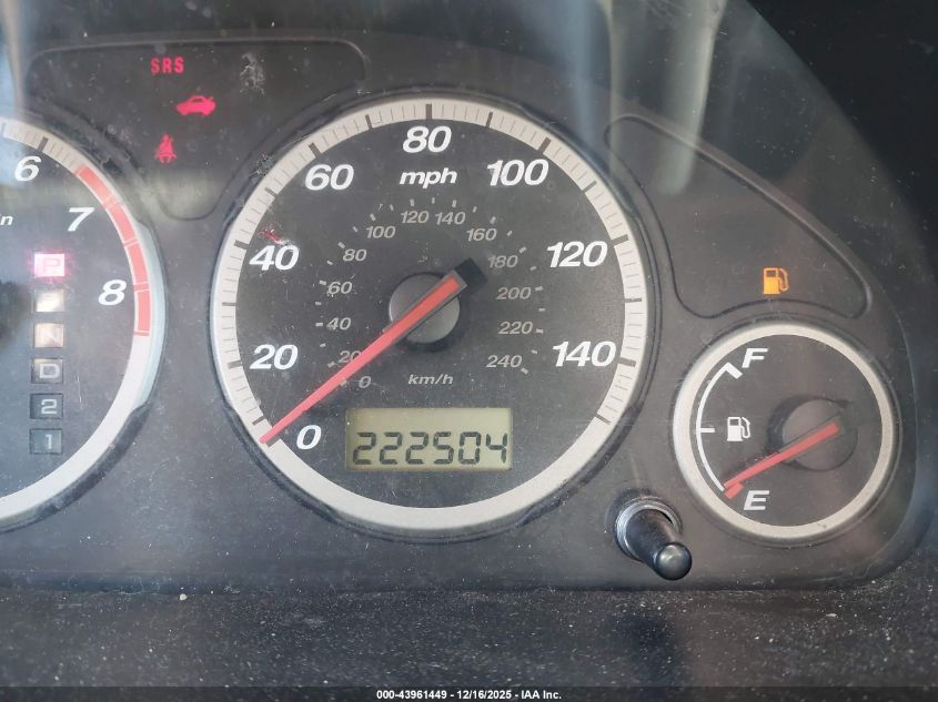 2002 Honda Cr-V Ex VIN: JHLRD78852C069432 Lot: 43961449