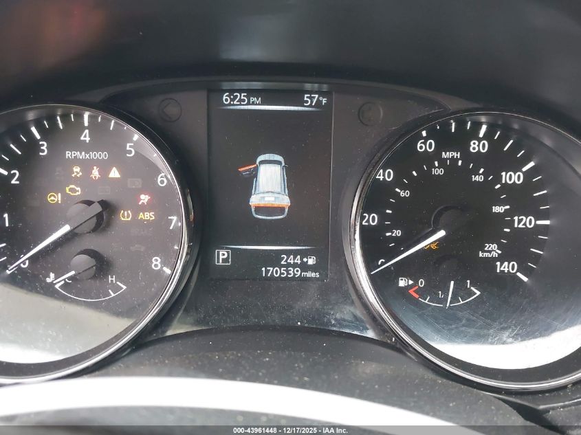 2017 Nissan Rogue S VIN: KNMAT2MTXHP577570 Lot: 43961448