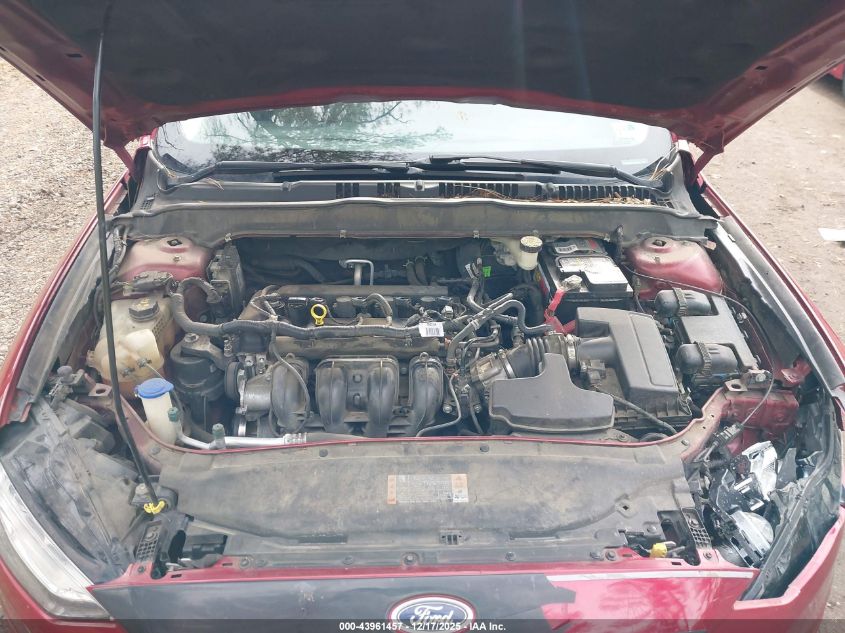 2017 Ford Fusion S VIN: 3FA6P0G7XHR290550 Lot: 43961457