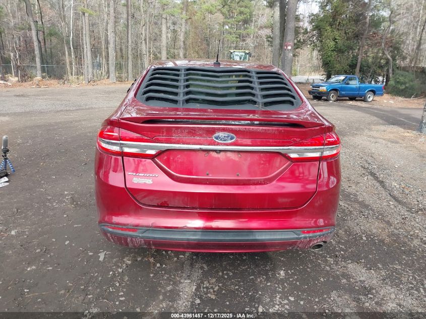 2017 Ford Fusion S VIN: 3FA6P0G7XHR290550 Lot: 43961457