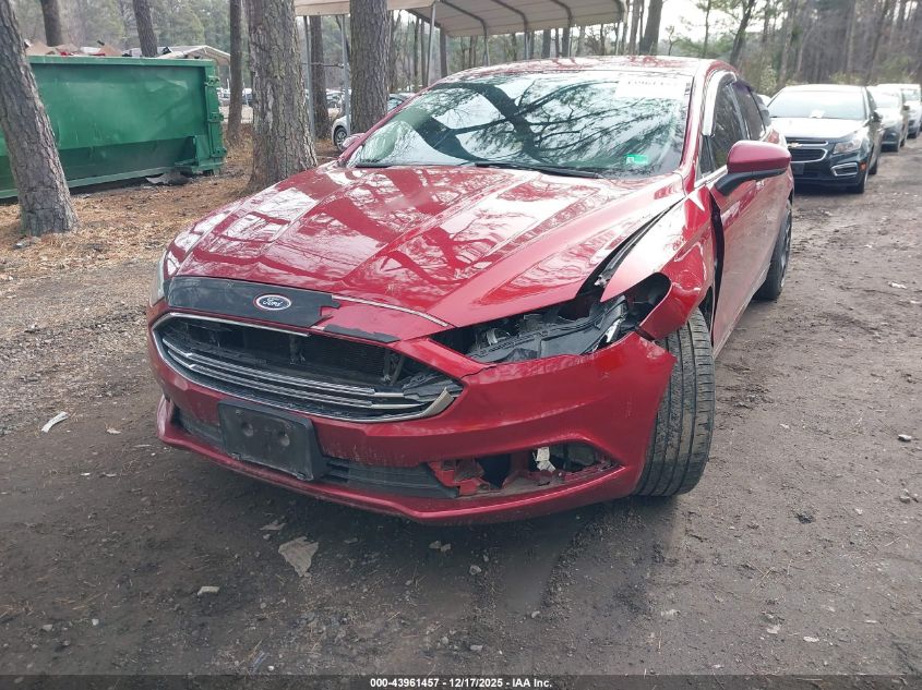 2017 Ford Fusion S VIN: 3FA6P0G7XHR290550 Lot: 43961457