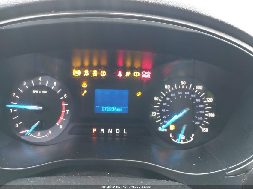 2017 Ford Fusion S VIN: 3FA6P0G7XHR290550 Lot: 43961457