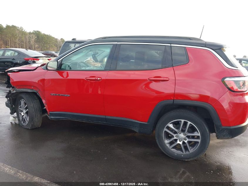 2018 Jeep Compass Latitude 4X4 VIN: 3C4NJDBBXJT115072 Lot: 43961458