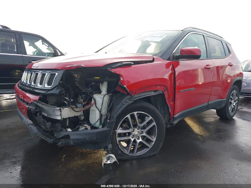 2018 Jeep Compass Latitude 4X4 VIN: 3C4NJDBBXJT115072 Lot: 43961458