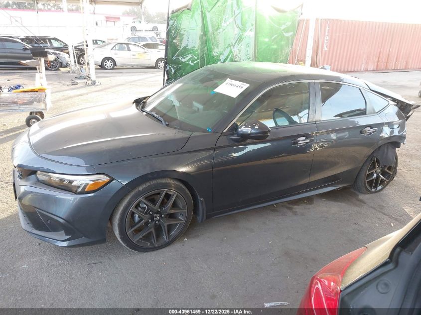 2022 Honda Civic Sport Touring VIN: 19XFL1H86NE019751 Lot: 43961459