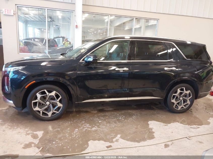 2022 Hyundai Palisade Calligraphy VIN: KM8R74HE0NU334440 Lot: 43961464