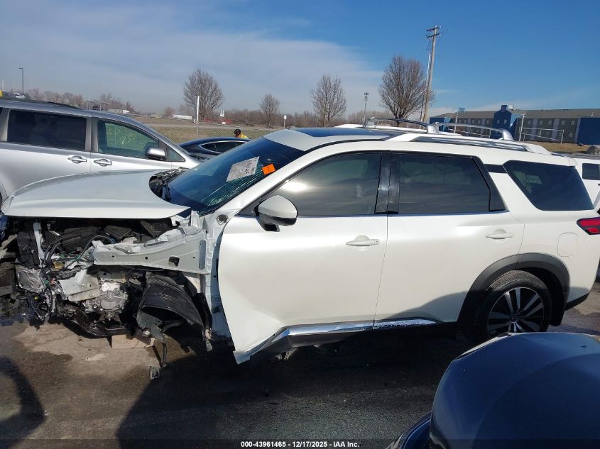 2024 Nissan Pathfinder Platinum VIN: 5N1DR3DJ2RC211395 Lot: 43961465