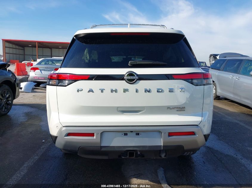 2024 Nissan Pathfinder Platinum VIN: 5N1DR3DJ2RC211395 Lot: 43961465