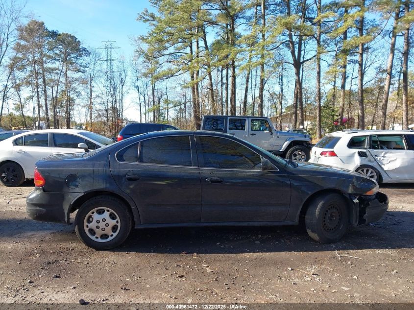 2003 Oldsmobile Alero Gx VIN: 1G3NK52FX3C235636 Lot: 43961472