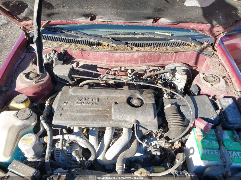 2000 Chevrolet Prizm Lsi VIN: 1Y1SK5282YZ413446 Lot: 43961483