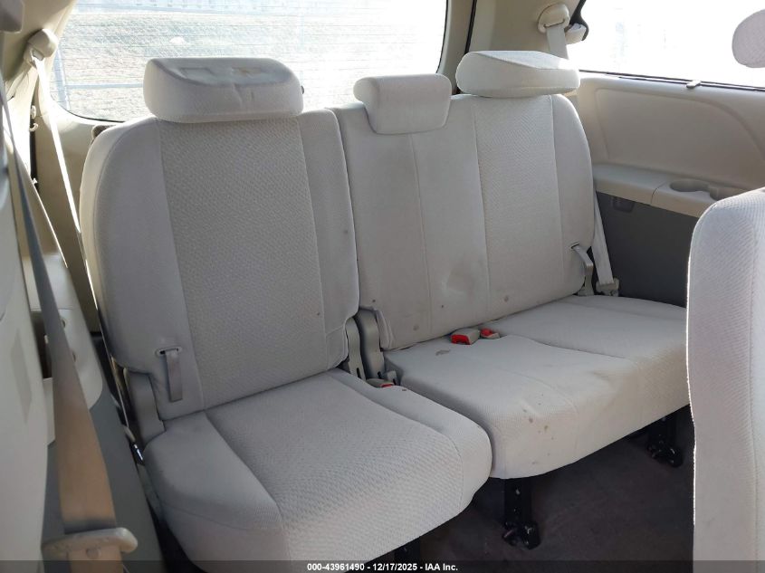 2012 Toyota Sienna Le V6 8 Passenger VIN: 5TDKK3DC8CS254999 Lot: 43961490