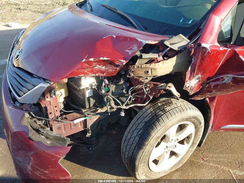 2012 Toyota Sienna Le V6 8 Passenger VIN: 5TDKK3DC8CS254999 Lot: 43961490