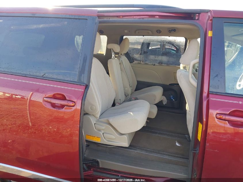 2012 Toyota Sienna Le V6 8 Passenger VIN: 5TDKK3DC8CS254999 Lot: 43961490