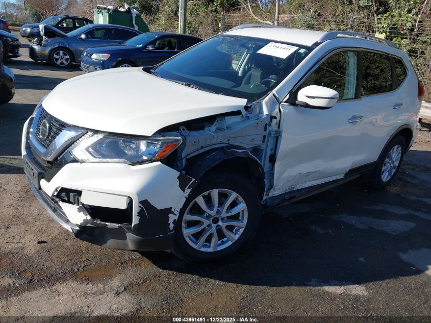 2018 Nissan Rogue Sv VIN: JN8AT2MV4JW350618 Lot: 43961491
