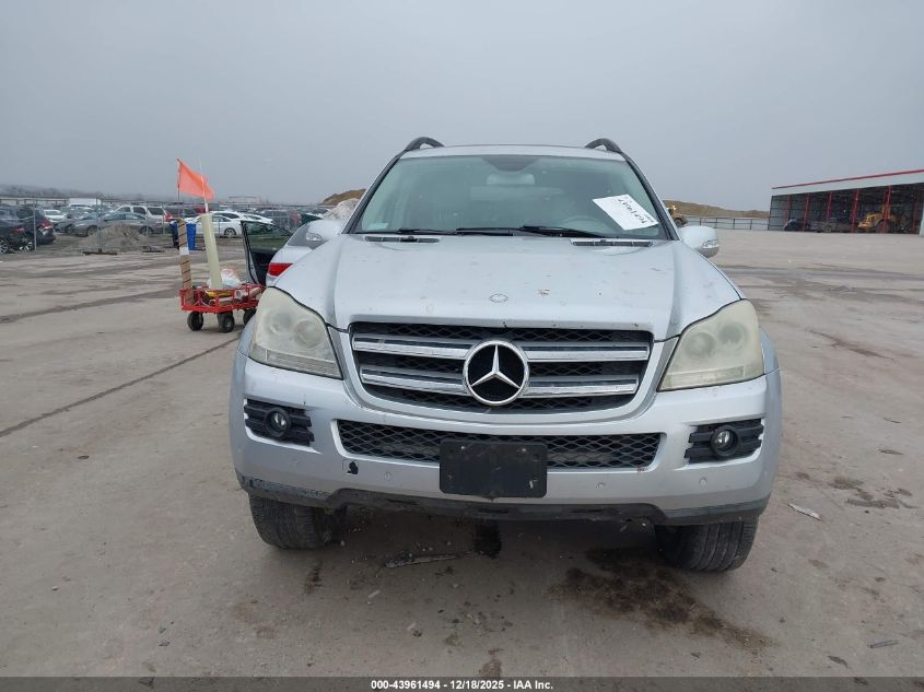 2007 Mercedes-Benz Gl 450 4Matic VIN: 4JGBF71E47A149392 Lot: 43961494