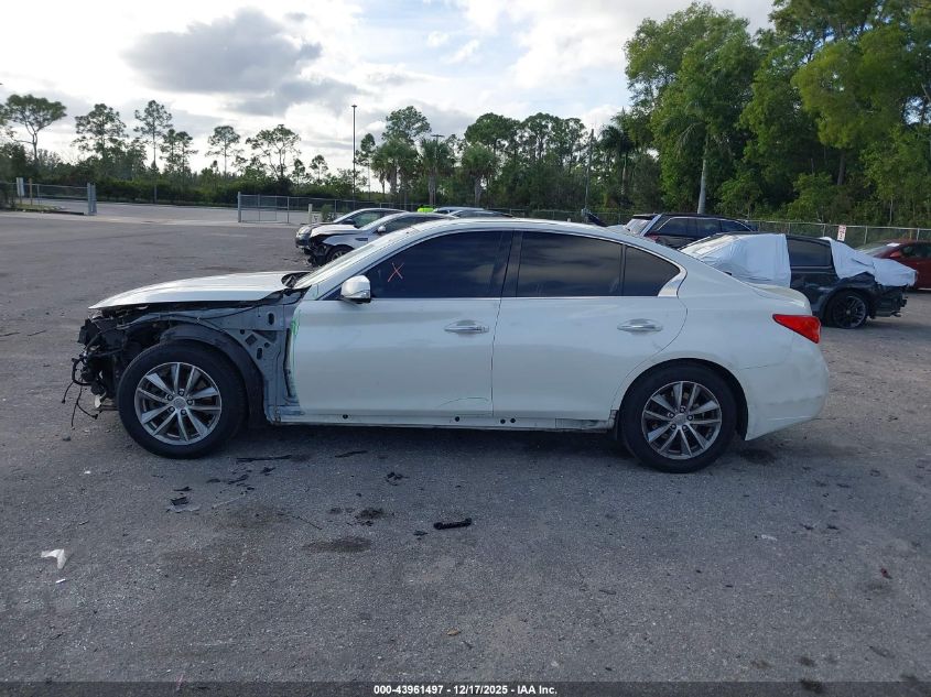 2017 Infiniti Q50 3.0T Premium VIN: JN1EV7AR7HM834495 Lot: 43961497