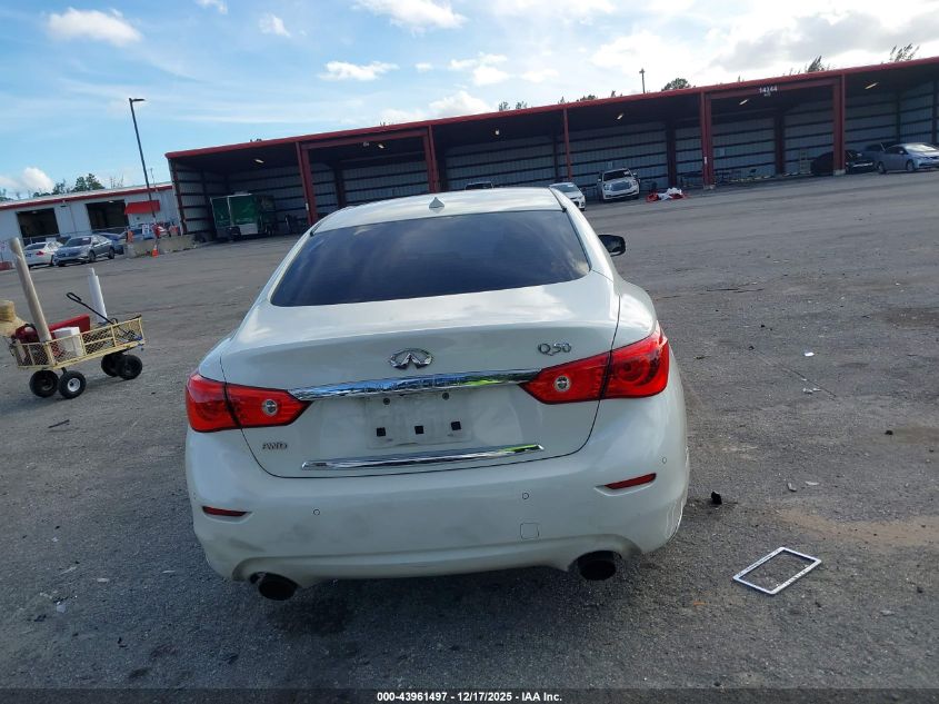 2017 Infiniti Q50 3.0T Premium VIN: JN1EV7AR7HM834495 Lot: 43961497