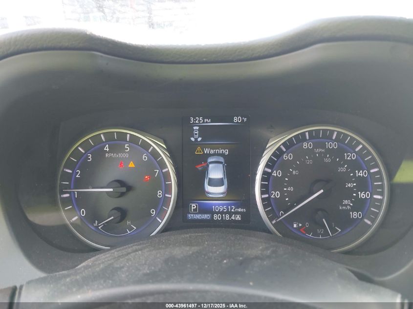 2017 Infiniti Q50 3.0T Premium VIN: JN1EV7AR7HM834495 Lot: 43961497