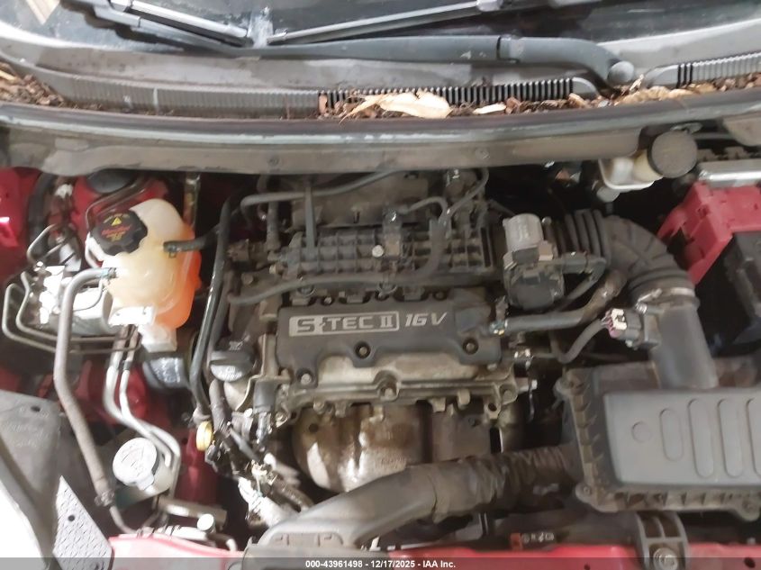 2014 Chevrolet Spark Ls Auto VIN: KL8CB6S99EC491432 Lot: 43961498