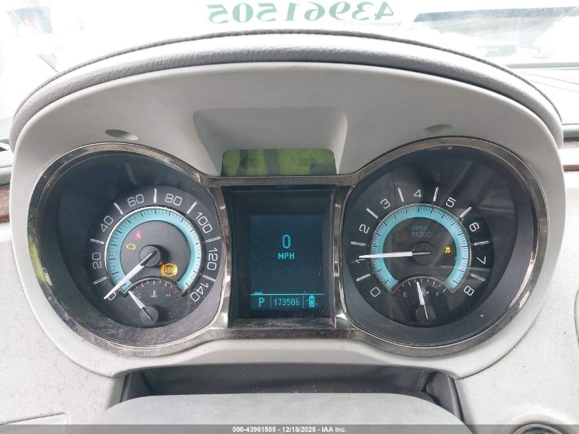 2010 Buick Lacrosse Cxl VIN: 1G4GC5GGXAF134689 Lot: 43961505