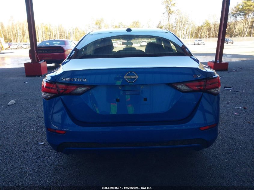 2024 Nissan Sentra Sv Xtronic Cvt VIN: 3N1AB8CV6RY265712 Lot: 43961507