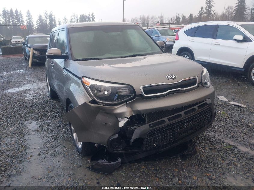2014 Kia Soul + VIN: KNDJP3A59E7034366 Lot: 43961518