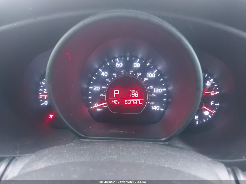 2014 Kia Soul + VIN: KNDJP3A59E7034366 Lot: 43961518