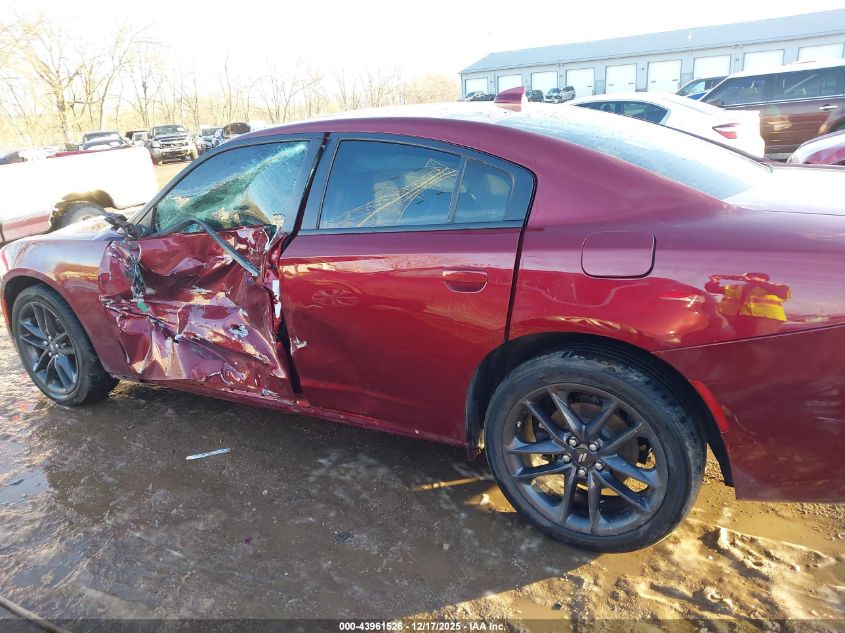 2021 Dodge Charger Sxt Awd VIN: 2C3CDXJG4MH532704 Lot: 43961526
