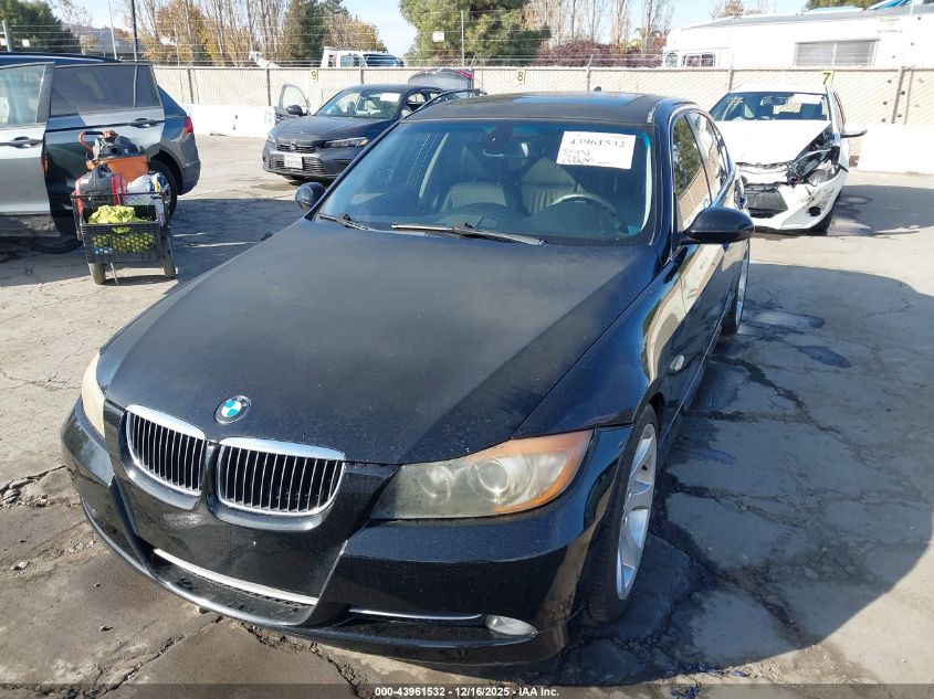 2007 BMW 335I VIN: WBAVB73567VH22733 Lot: 43961532