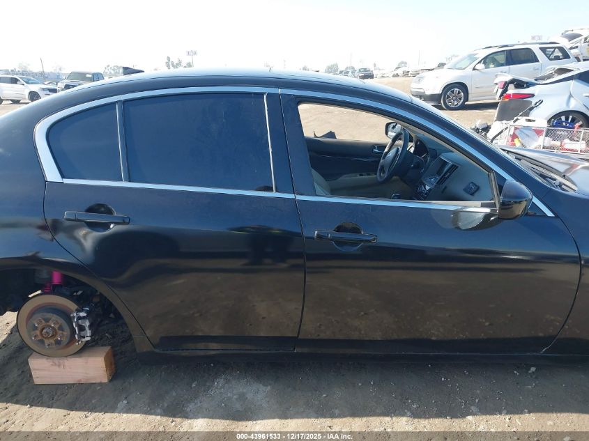 2011 Infiniti G37 Journey VIN: JN1CV6AP2BM505307 Lot: 43961533