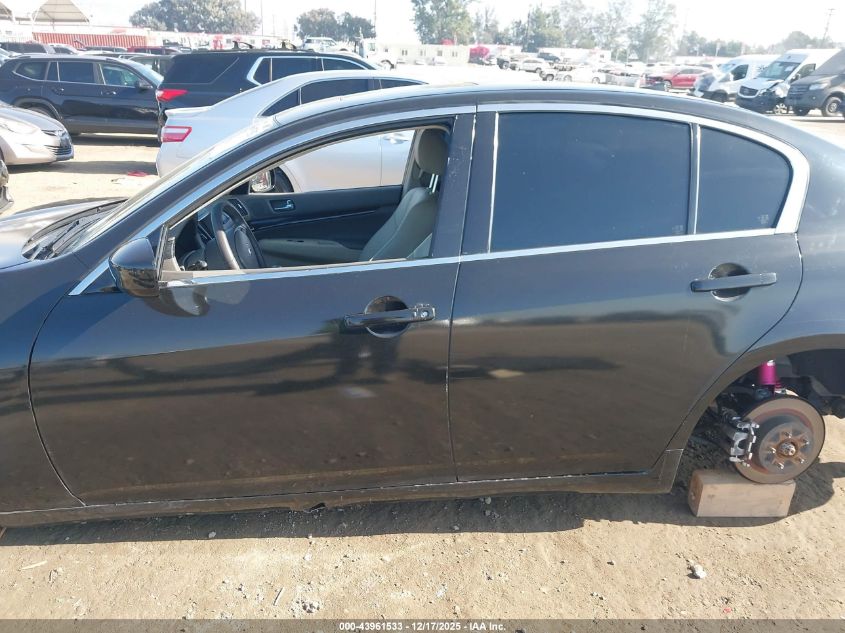 2011 Infiniti G37 Journey VIN: JN1CV6AP2BM505307 Lot: 43961533