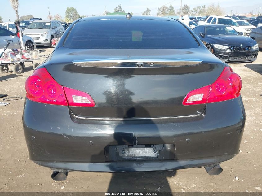 2011 Infiniti G37 Journey VIN: JN1CV6AP2BM505307 Lot: 43961533