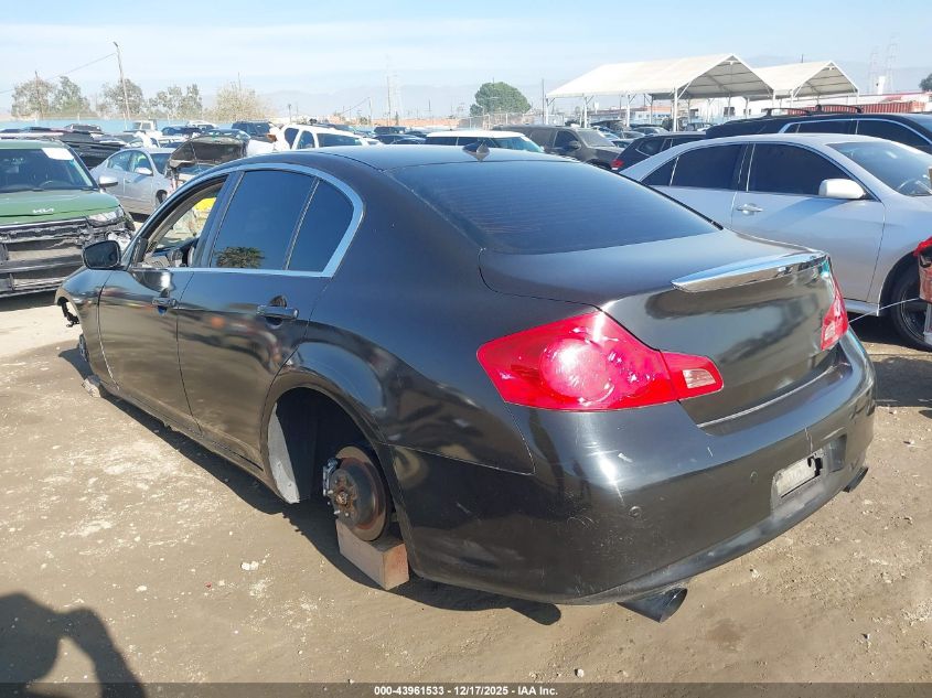 2011 Infiniti G37 Journey VIN: JN1CV6AP2BM505307 Lot: 43961533