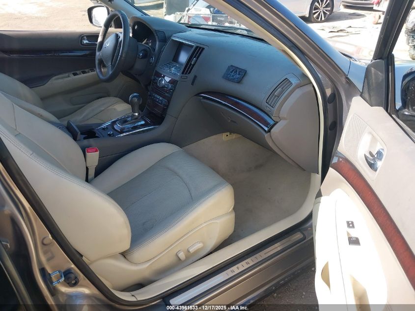 2011 Infiniti G37 Journey VIN: JN1CV6AP2BM505307 Lot: 43961533