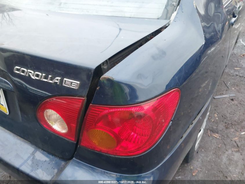 2004 Toyota Corolla Le VIN: 2T1BR32E44C220343 Lot: 43961537