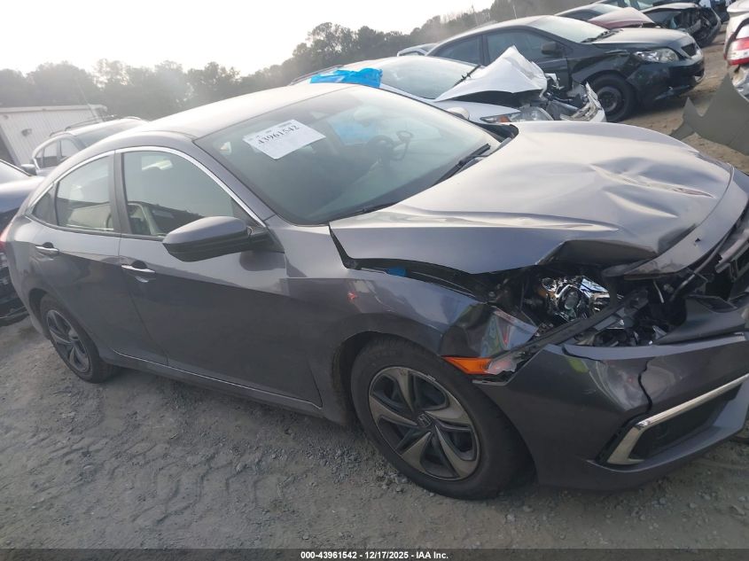 2020 Honda Civic Lx VIN: 2HGFC2F63LH520820 Lot: 43961542