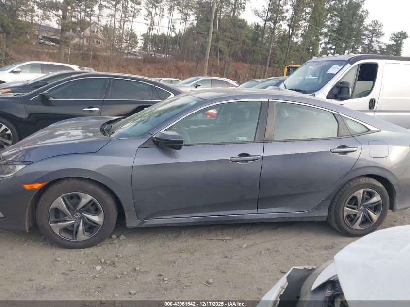 2020 Honda Civic Lx VIN: 2HGFC2F63LH520820 Lot: 43961542