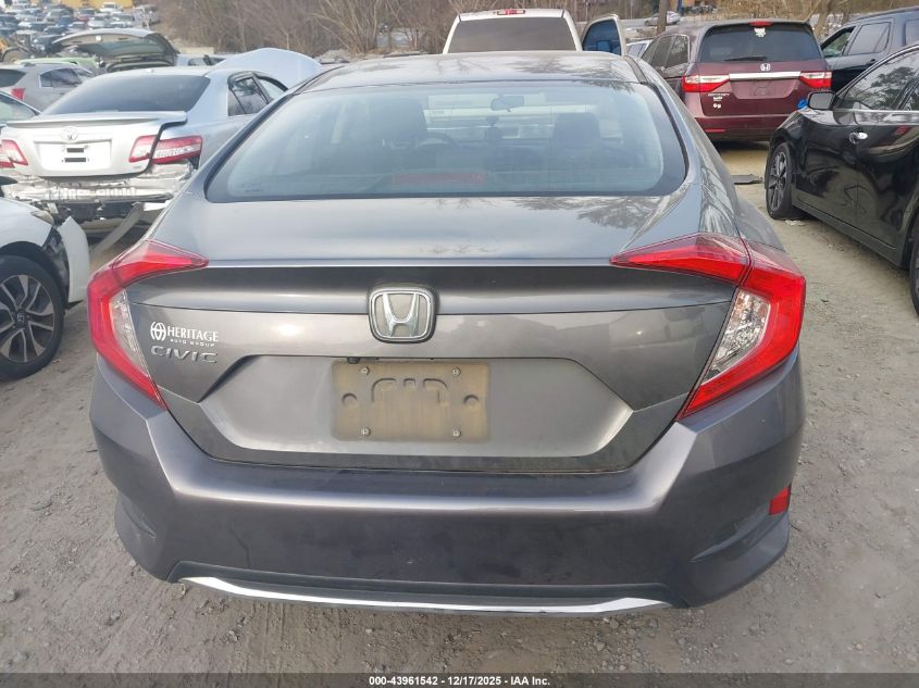 2020 Honda Civic Lx VIN: 2HGFC2F63LH520820 Lot: 43961542