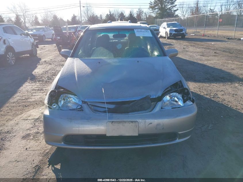 2003 Honda Civic Ex VIN: 1HGES26743L036696 Lot: 43961543
