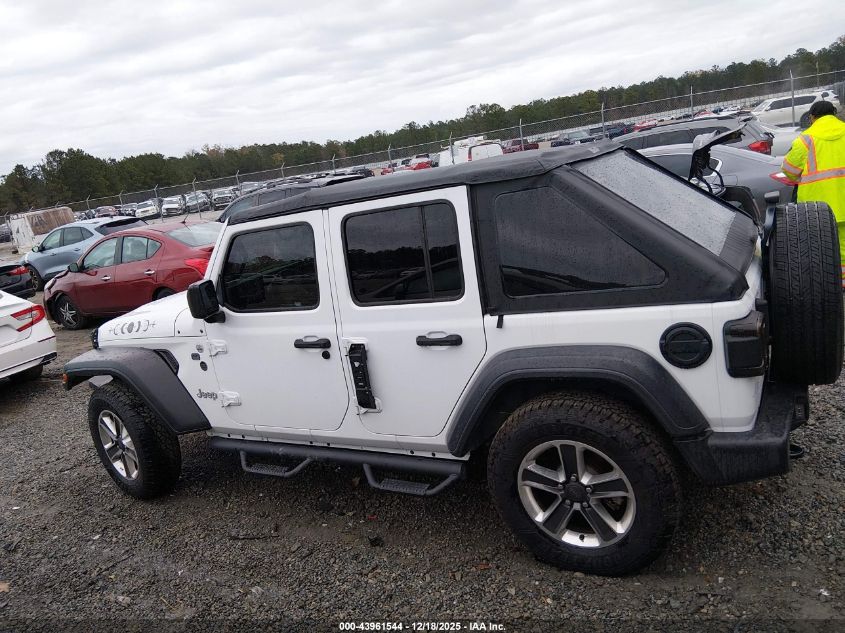 2018 Jeep Wrangler Unlimited Sport 4X4 VIN: 1C4HJXDN1JW182319 Lot: 43961544