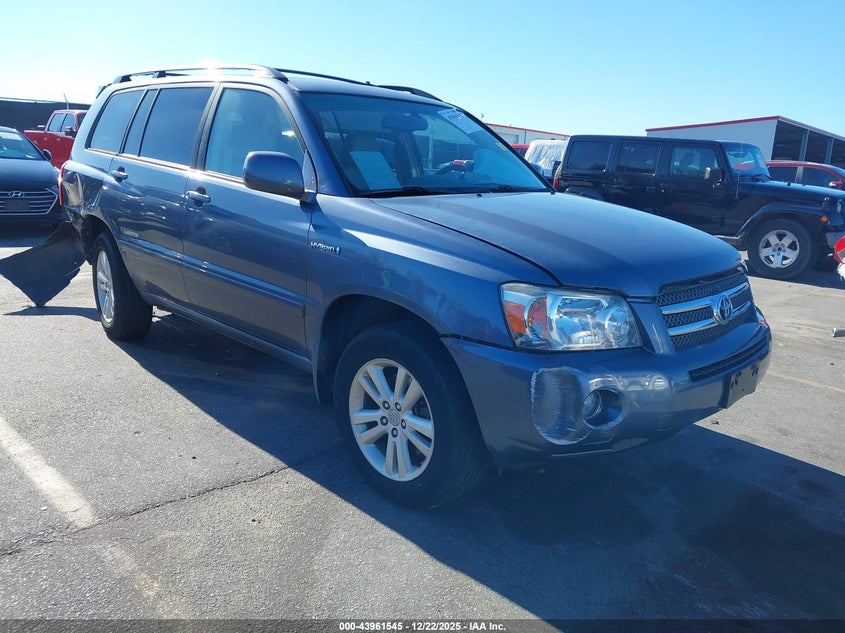 JTEEW21A660026078 2006 Toyota Highlander Hybrid Limited V6 auction photo 1