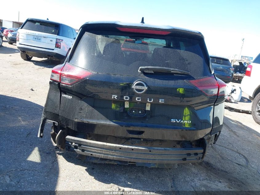 2023 Nissan Rogue Sv Intelligent Awd VIN: 5N1BT3BB8PC889053 Lot: 43961549