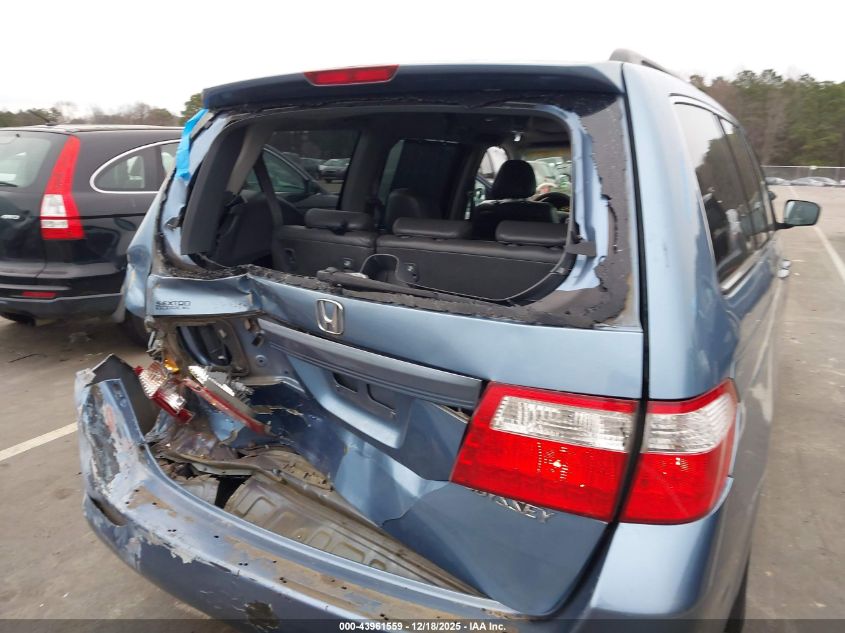 2005 Honda Odyssey Ex-L VIN: 5FNRL38695B134247 Lot: 43961559